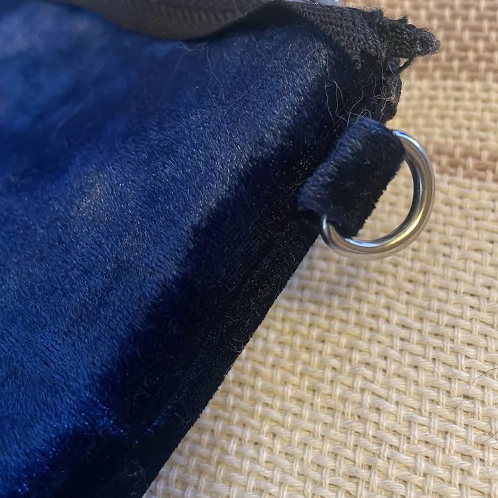 Velvet Blue Wristlet/Crossbody